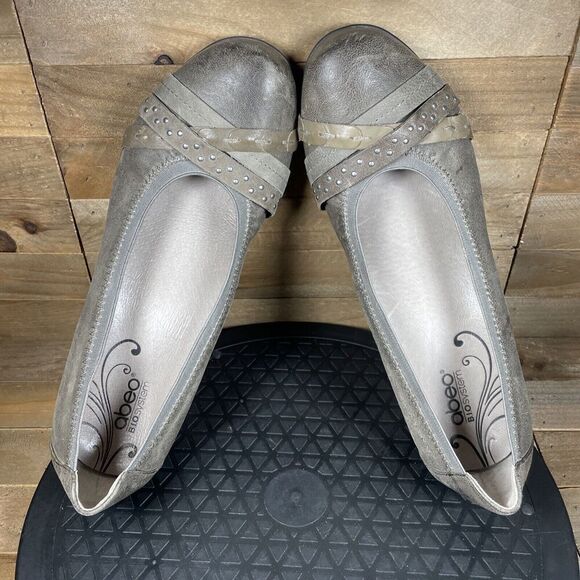 Abeo Nellie BIO System Brown Slip On Pumps Comfort Shoes Women's Size 9 N - Picture 5 of 10